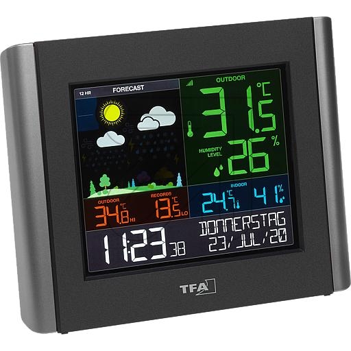 TFAWireless weather station with WLAN View Meteo 35.8000.01Article-No: 473700