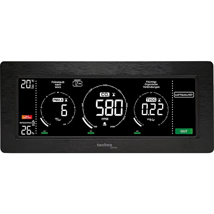 techno lineAir quality monitor WL 1035 TechnolineArticle-No: 474015
