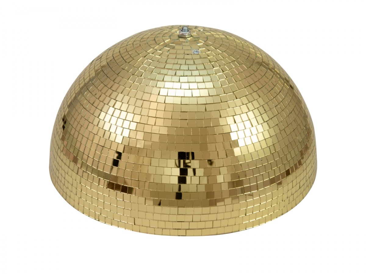 EUROLITEHalf Mirror Ball 50cm gold motorized