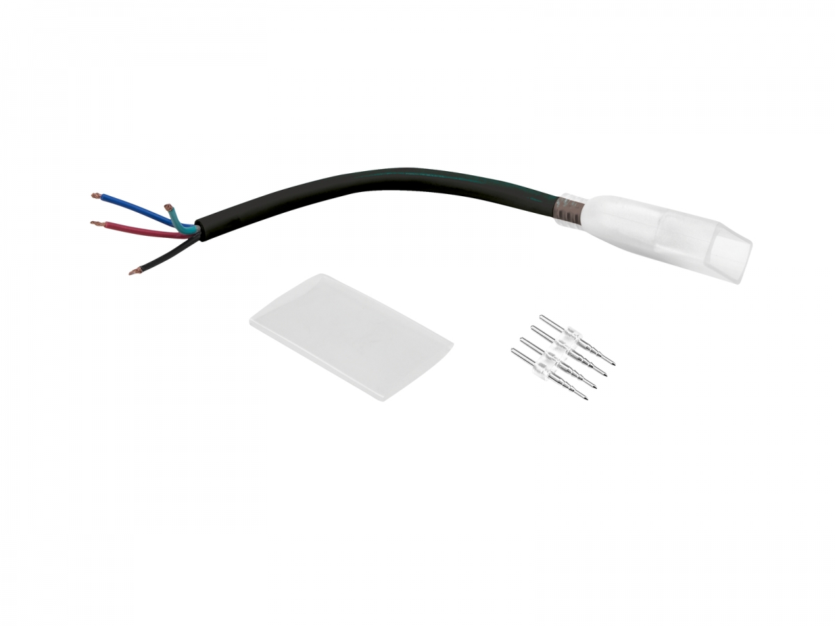 EUROLITELED Neon Flex 230V Slim RGB Connection Cord with open wiresArticle-No: 50499820