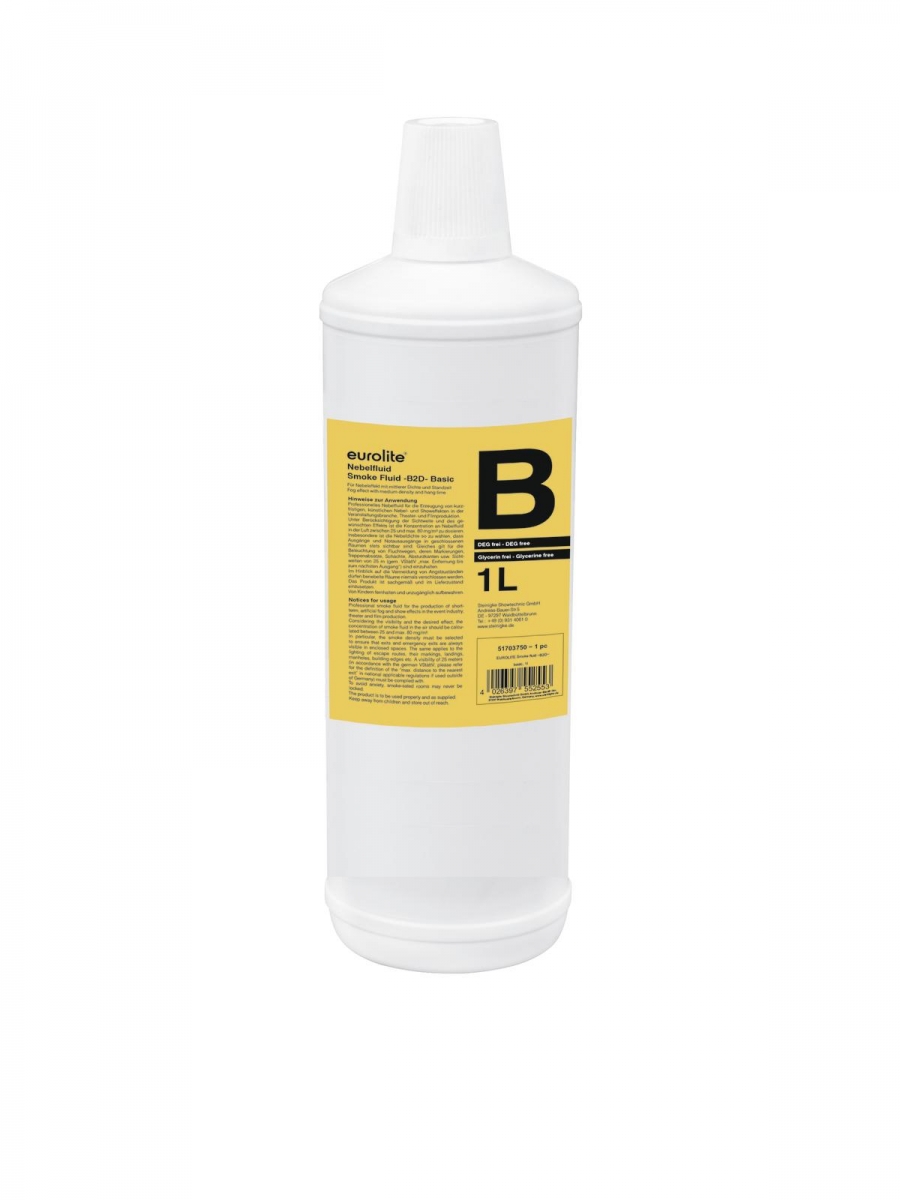 EUROLITESmoke Fluid -B2D- Basic 1lArticle-No: 51703750
