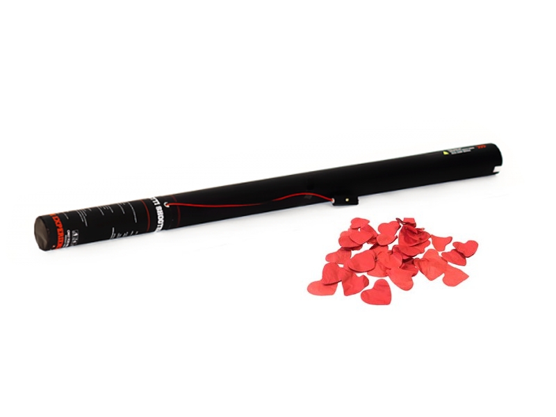 TCM FXKonfetti-Ladung elektrisch 80cm, rote HerzenArtikel-Nr: 51708590