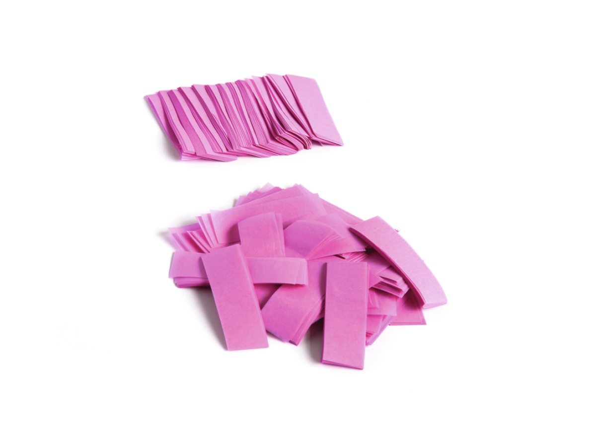 TCM FXSlowfall Confetti rectangular 55x18mm, pink, 1kgArticle-No: 51708818