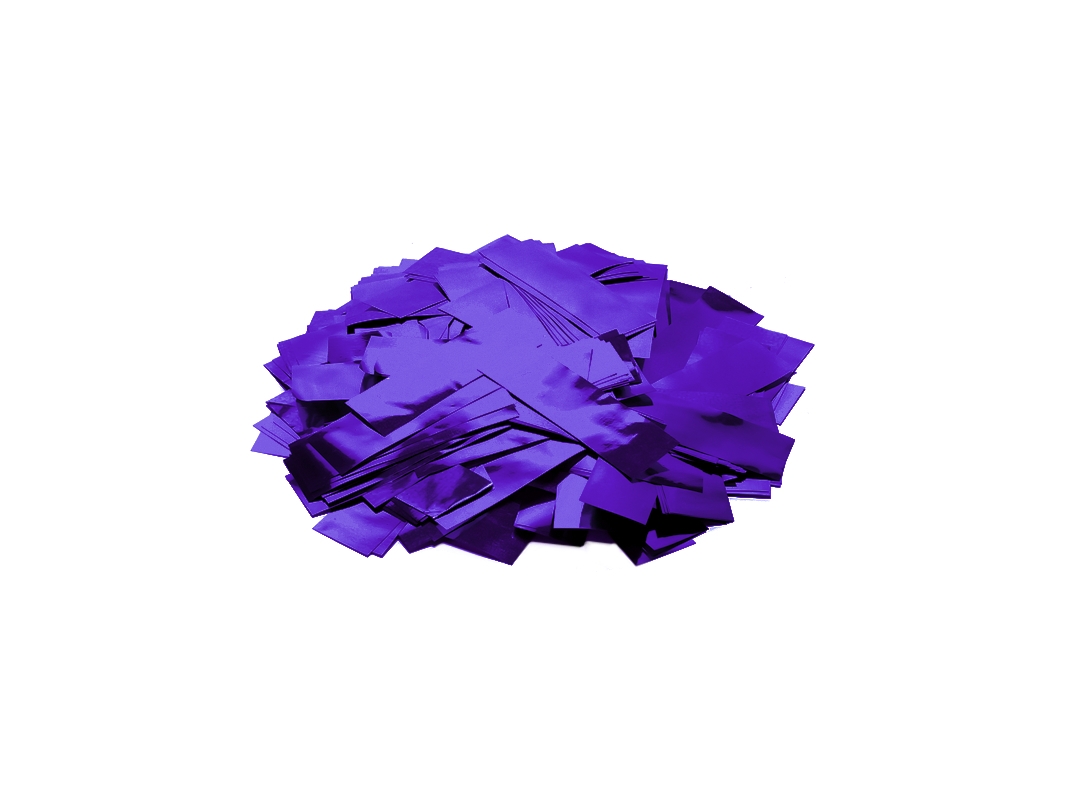 TCM FXMetallic Confetti rectangular 55x18mm, purple, 1kgArticle-No: 51708866