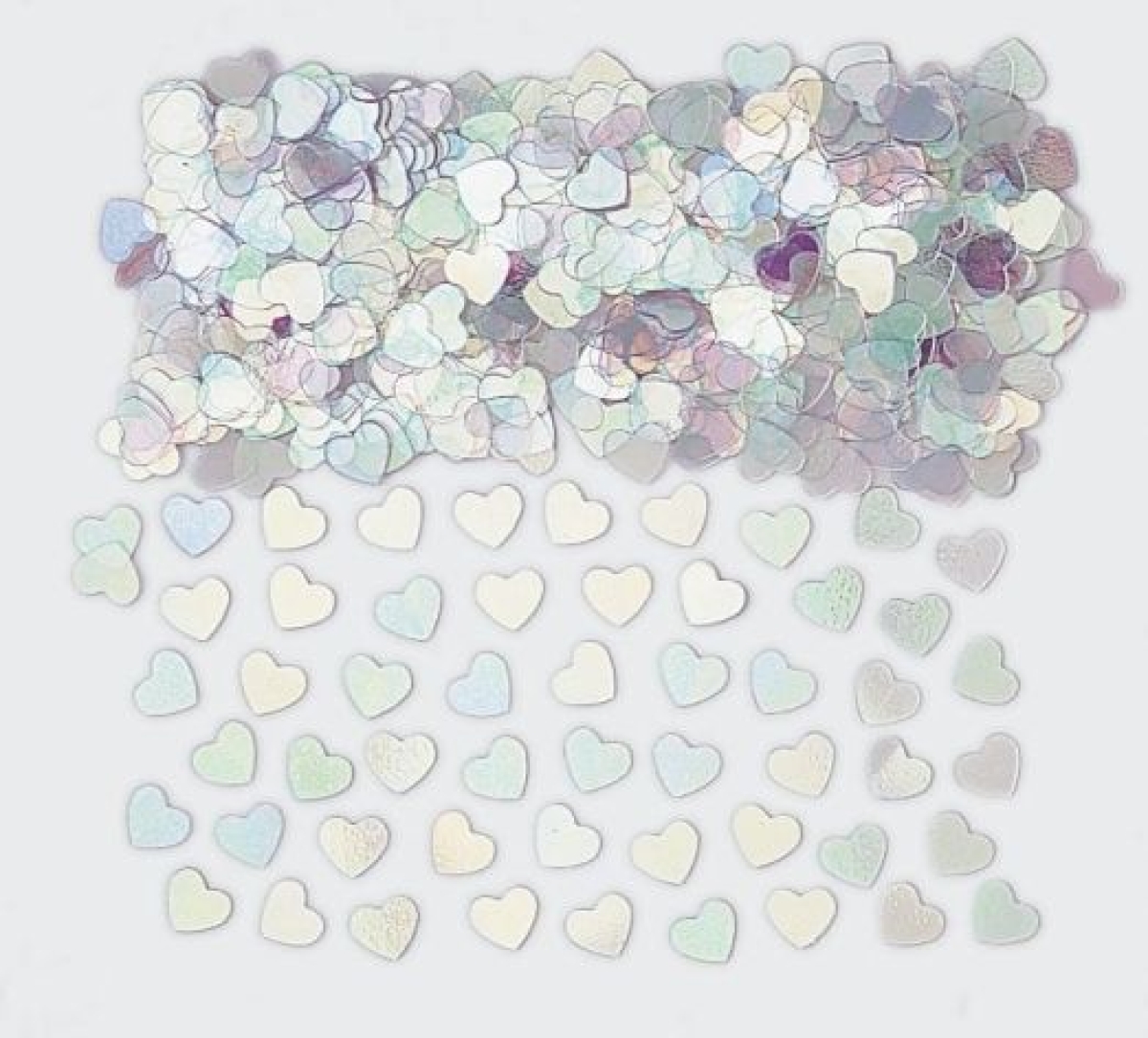 AmscanConfetti metallic 14gr hearts small silverArticle-No: 48419492344