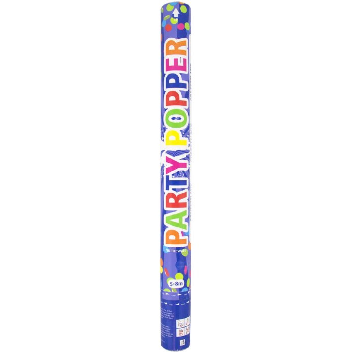 FolatConfetti cannon 57cm confetti thrower colorful 62911Article-No: 8714572629119