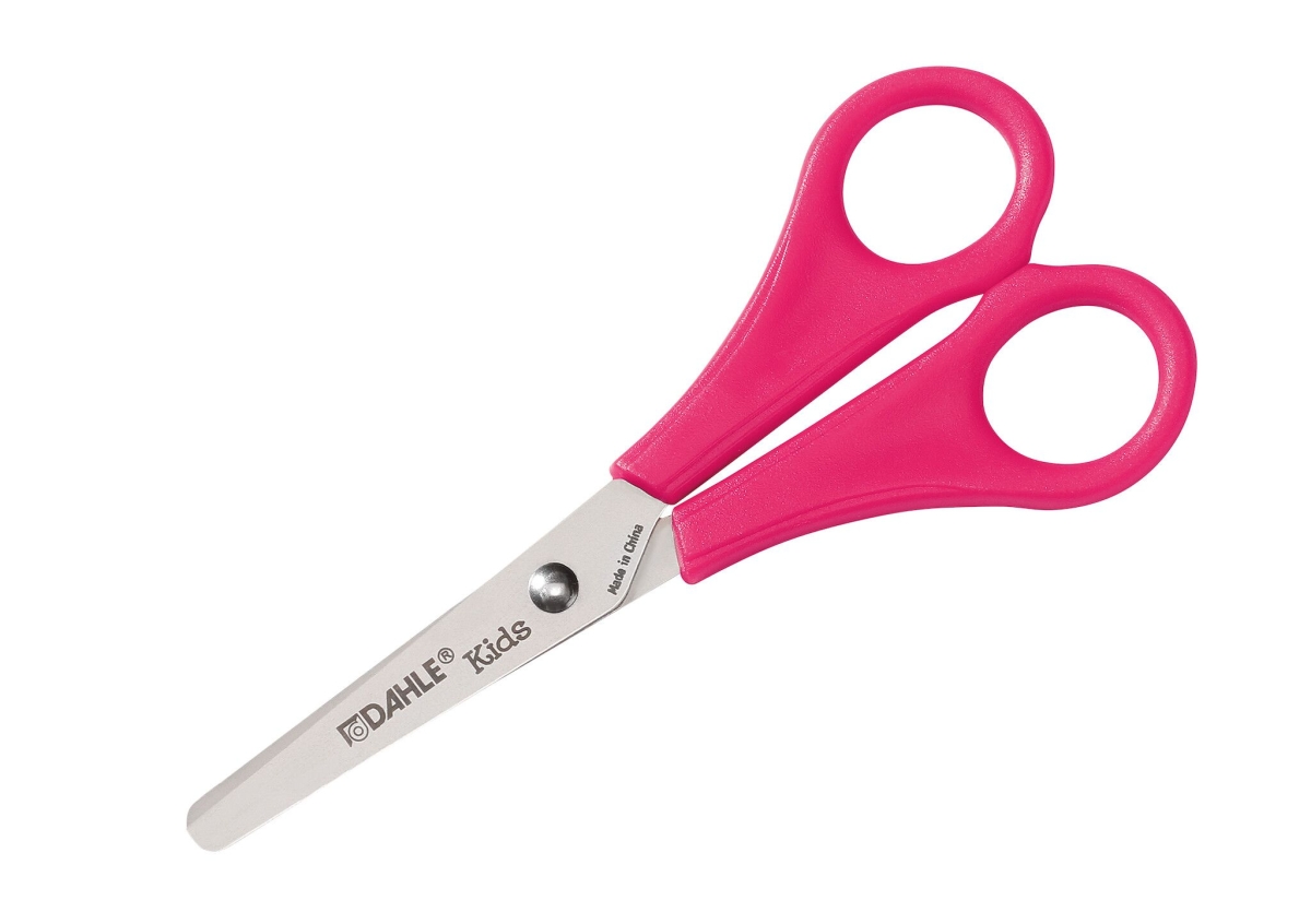 DAHLEChildrens scissors kids round 5 inches 5 inches = 13cm pink right-handedArticle-No: 4009729060674