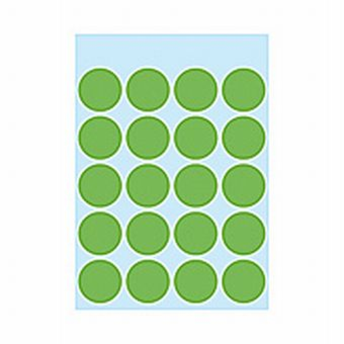 HermaEtikett Markierungspunkt 19mmD 100ST grün haftend 1875Artikel-Nr: 4008705018753
