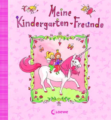LoeweFreundebuch Kindergarten Einhorn ab 4 Jahre 6725-8Artikel-Nr: 9783785567258