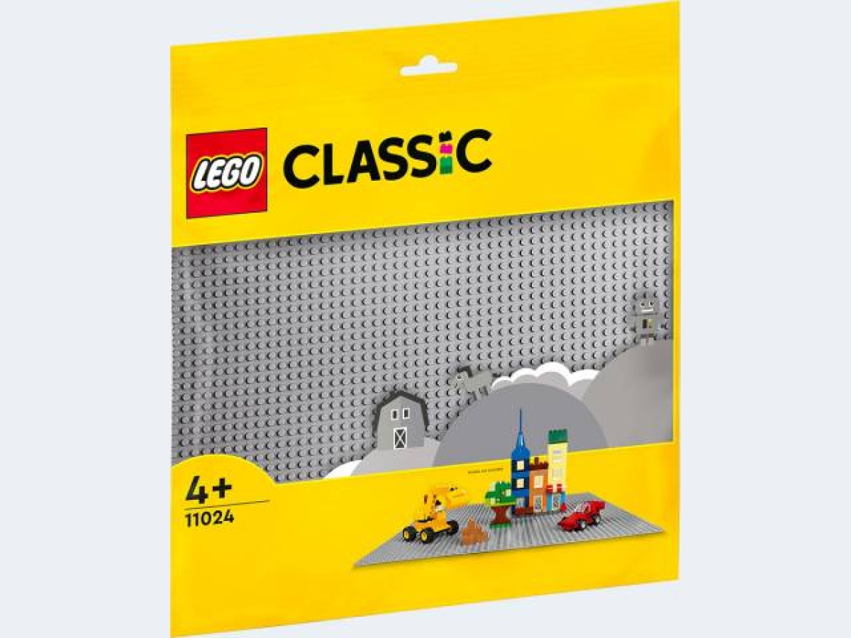 LEGO®Classic Bauplatte grau 11024Artikel-Nr: 5702017185279