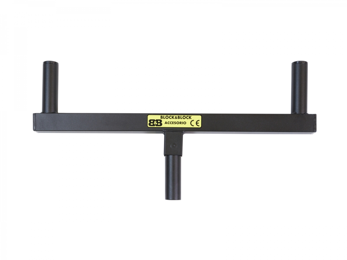 BLOCK AND BLOCKAM3506 Crossbar for two speakers insertion 35mm male