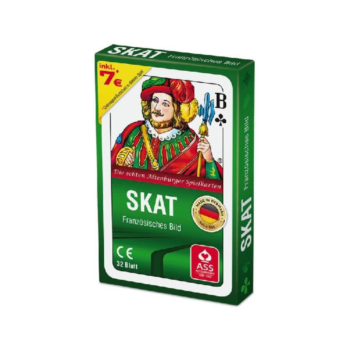 ASS AltenburgerCard game Skat French picture 32 sheets 22570000Article-No: 4042677700001