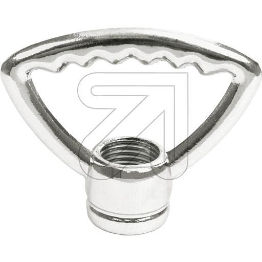 D. W. BendlerToothed ring nipple chrome M10 inside 2621.0042.0101.3102-Price for 5 pcs.