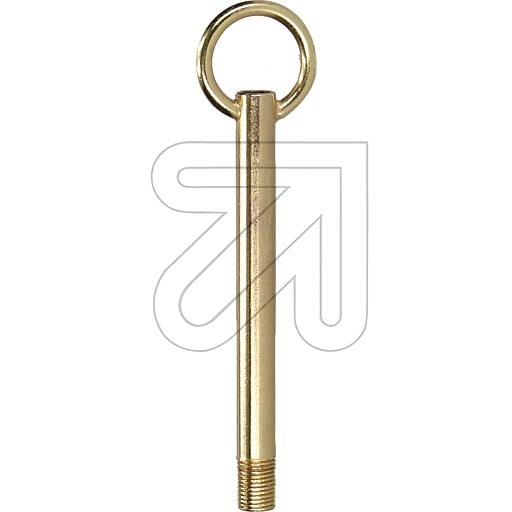 D. W. BendlerHanging tube with ring, shiny brass. 2672.0125.0030.2108-Price for 5 pcs.Article-No: 601170