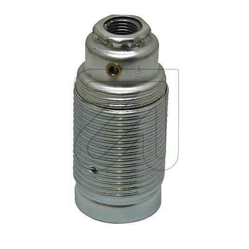 electroplastMetal socket with external thread E14 chrome-Price for 5 pcs.Article-No: 604200