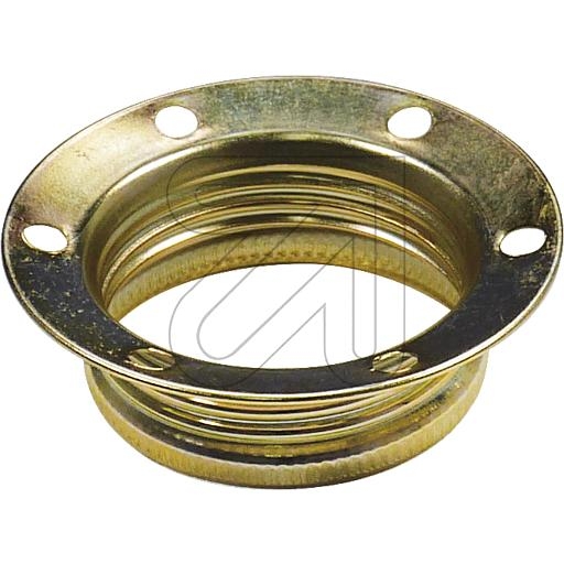 electroplastSocket ring E14 brass-Price for 5 pcs.Article-No: 604405