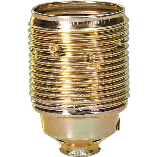 D. W. BendlerMetal socket external thread E27 brass conical shape-Price for 5 pcs.Article-No: 605215