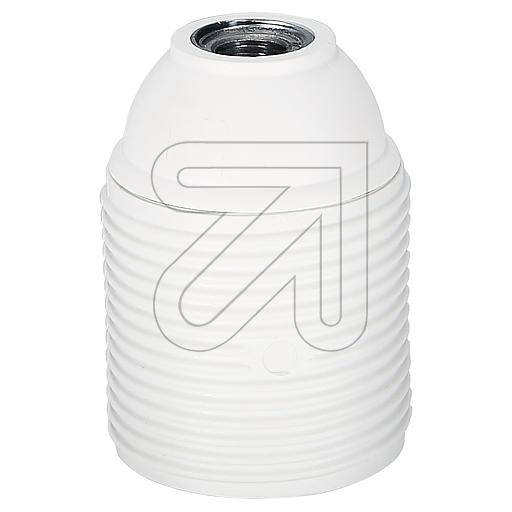 electroplastIso socket with external thread E27 white-Price for 5 pcs.Article-No: 605300