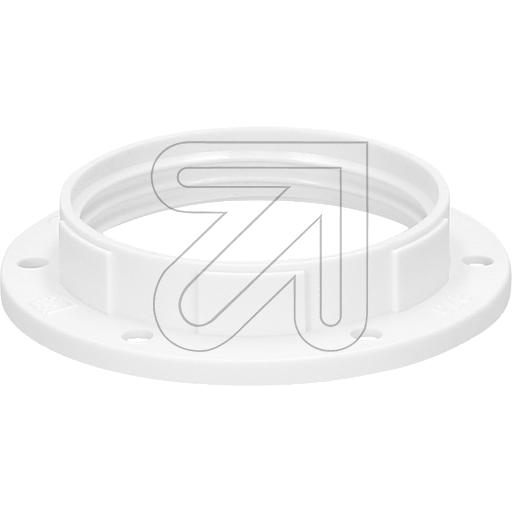 electroplastIso socket ring E27 white-Price for 5 pcs.Article-No: 605600