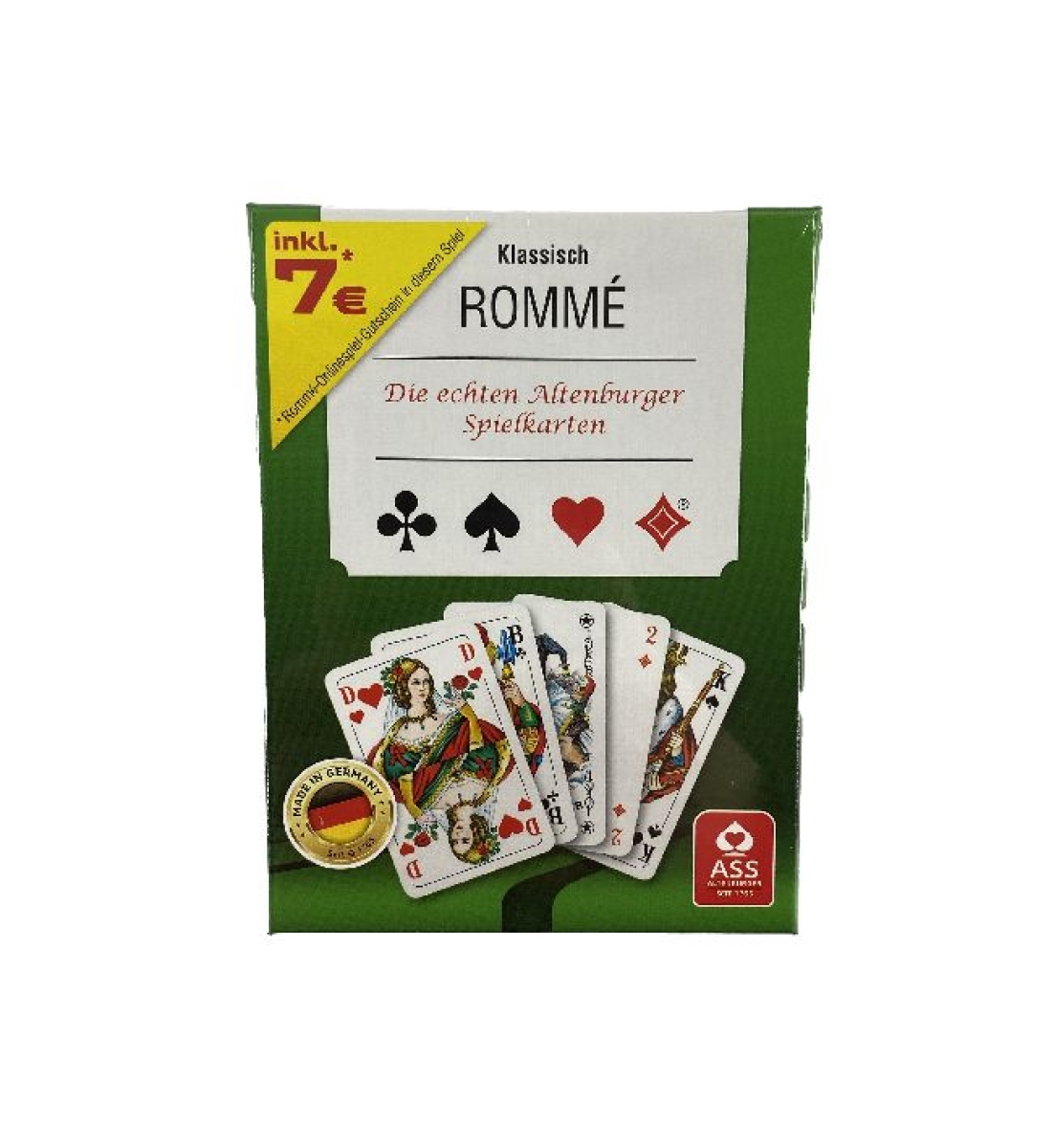 ASS AltenburgerCard game double Romme French picture 2x52 22570071Article-No: 4042677700711