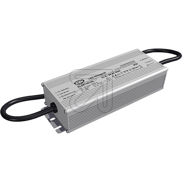 EVNDimmable operating device IP67 48V-DC/34-100W SLD6748100Article-No: 612935