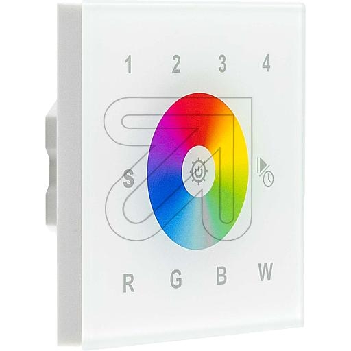 EVNRGB/RGB W wireless dimmer wall panel, 4 channel WIFI-WPRGB WwArticle-No: 613370
