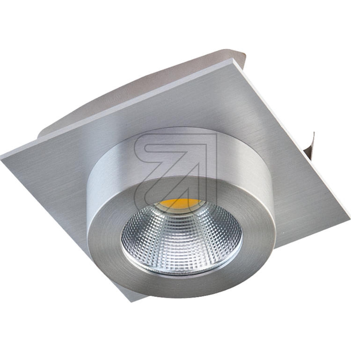 EVNLED recessed light aluminum 3000K 6W square PC25N61402Article-No: 623975