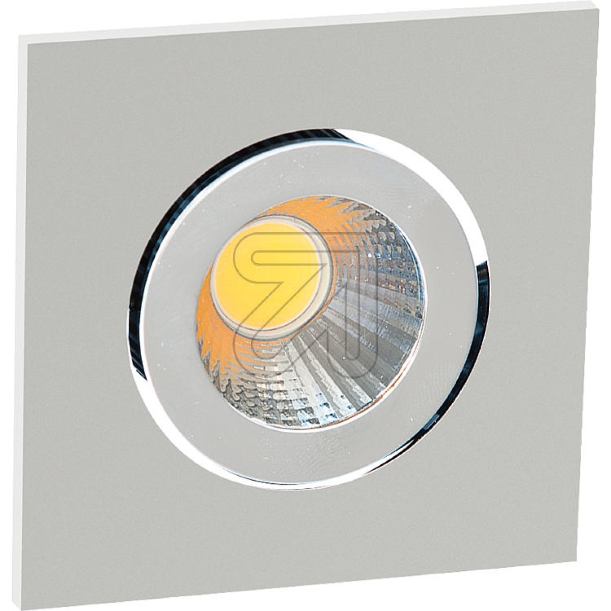 EVNPower LED recessed light chrome matt 3000K 8.4W PC24N91502Article-No: 624140