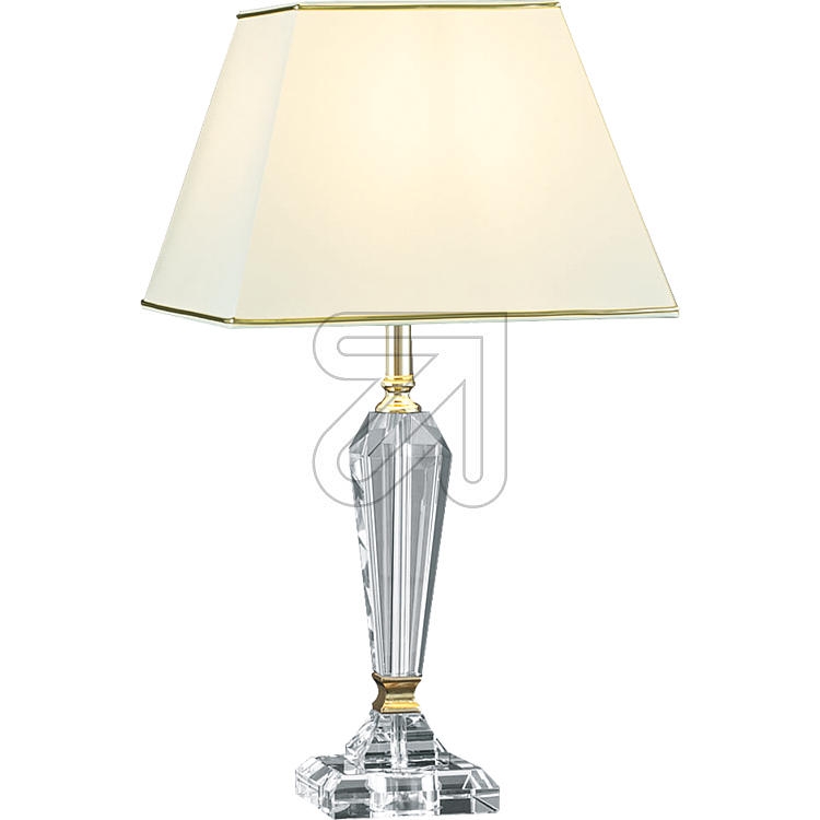 ORIONTable lamp crystal/fabric gold LA 4-1201 2 partsArticle-No: 625465