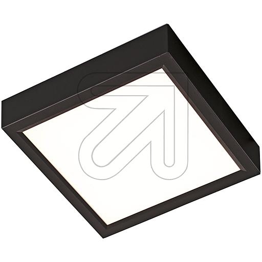 Nino LeuchtenLED ceiling light black Puccy 3000K 20W square 61043008Article-No: 626455