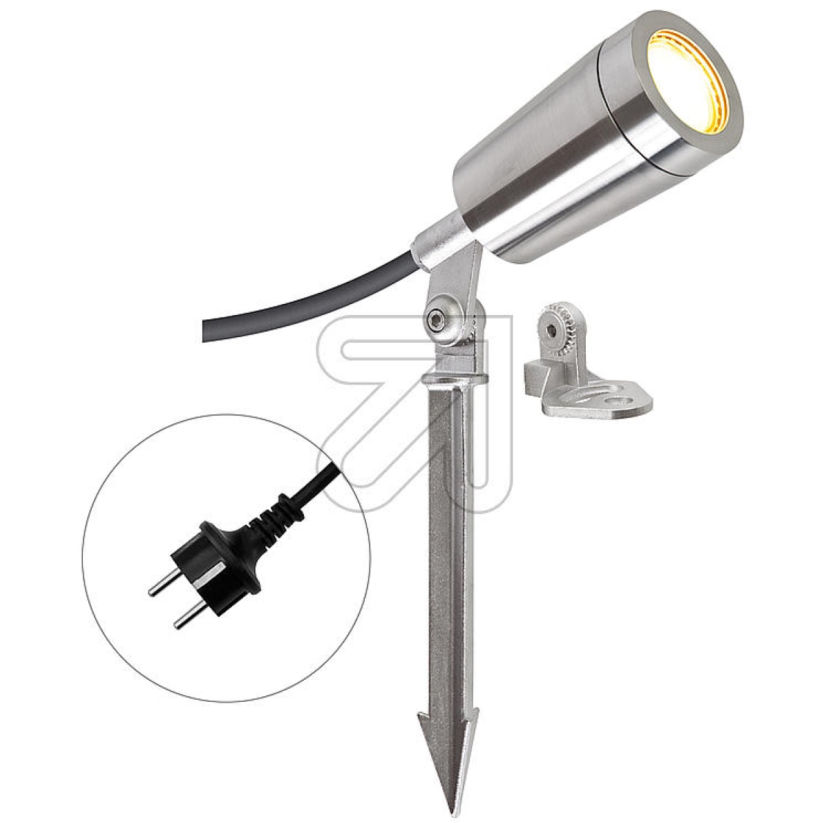 EVNLED garden spot stainless steel IP65 2700K 5.5W L651023527Article-No: 627615