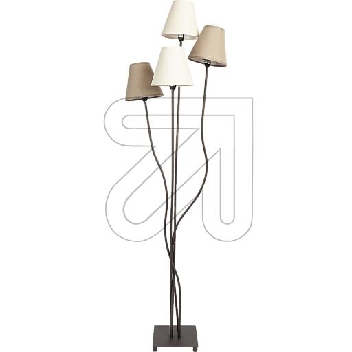 NäveTextile floor lamp 4-flames rust-colored 2040911Article-No: 636650