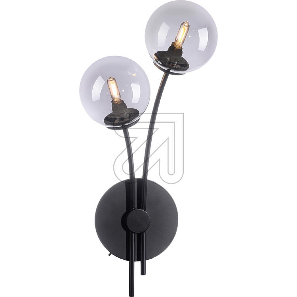 Paul NeuhausWidow wall light black 2-bulb. 9014-18Article-No: 639465