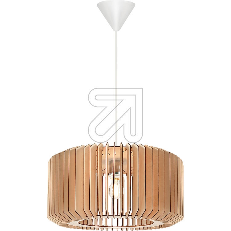 nordluxPendant lamp Asti natural wood 1-bulb. 2213143014Article-No: 641645