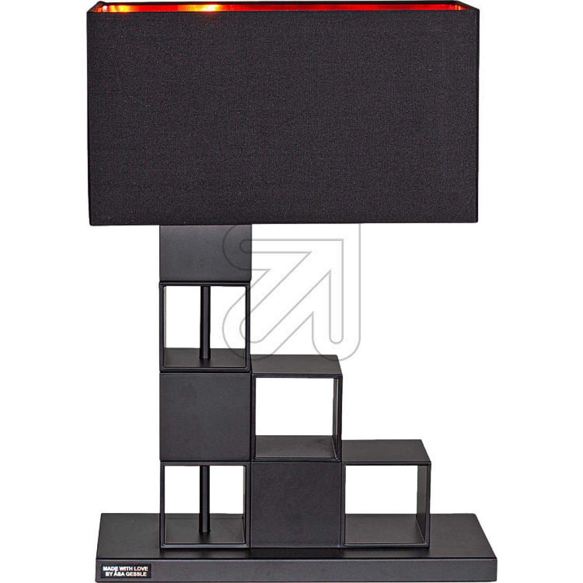 BY RYDÉNSLED table lamp Love Is All black matt 4002540-4002Article-No: 643715