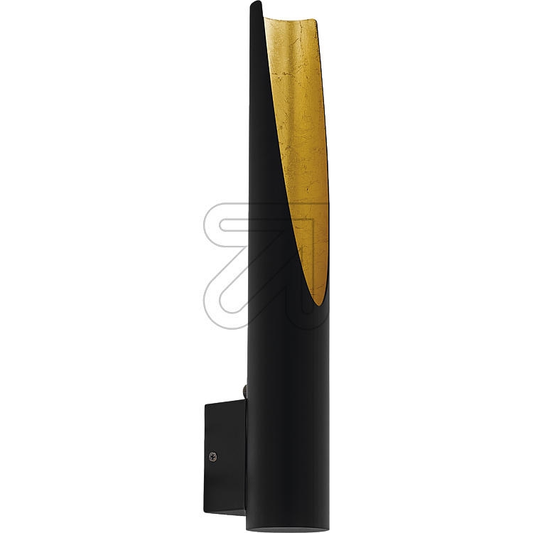 LED wall light black/gold 1-flame. 64894Article-No: 645205