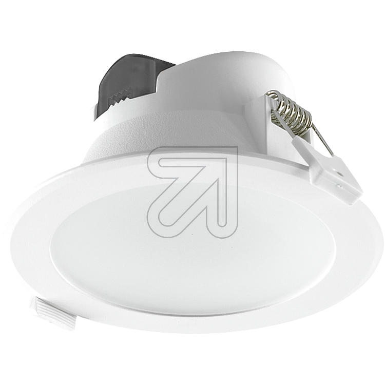 EVNLED recessed downlight CCT, 10W, white 230V, beam angle 90°, L0900125Article-No: 650065