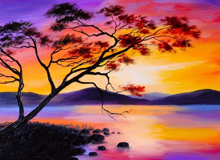 Crystal ArtPainting by numbers Sunset 40x50cmArticle-No: 5055865495916