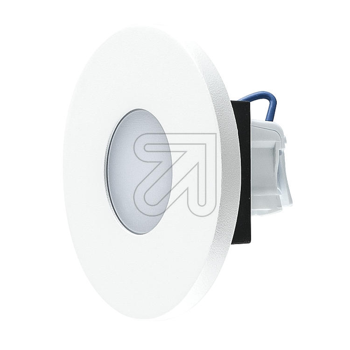 EVNLED recessed wall light IP44, 1.8W 4000K, white 230V, 65lm, stainless steel, LR01840WArticle-No: 650340