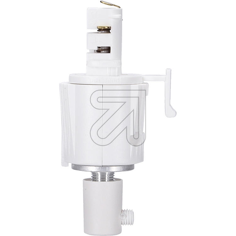 Global TracEuro round adapter for 3-phase rail GA300-3, white max. 3A/50NArticle-No: 667800