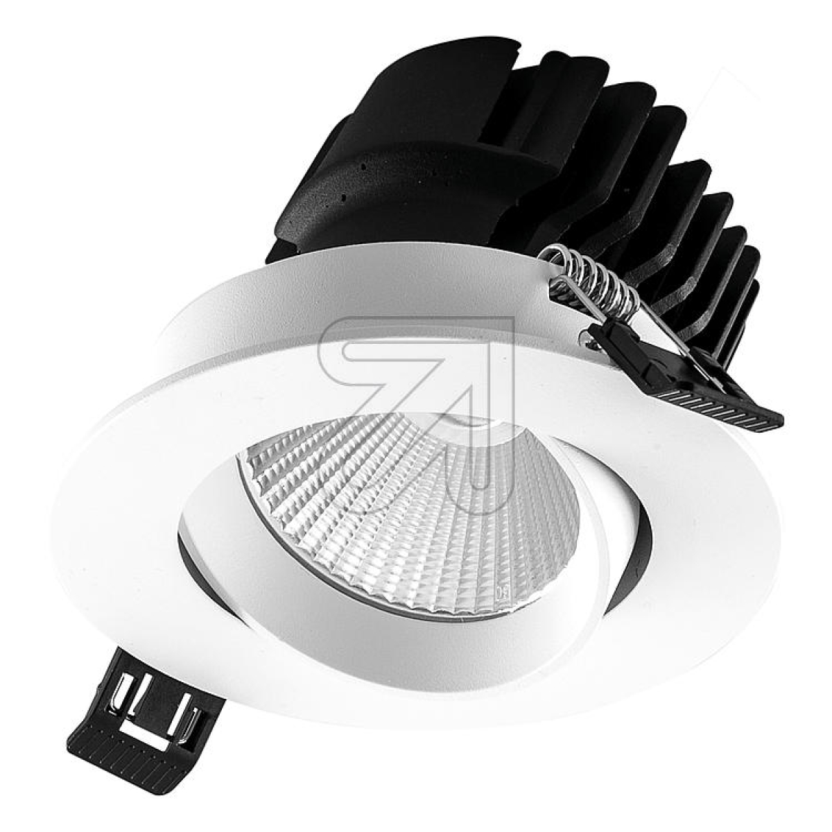 EVNLED recessed spotlight round white 3000K 13W PC20150102 rotatable/swivellingArticle-No: 670100