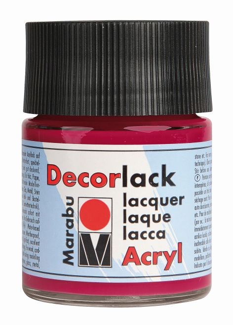 MarabuDecorlack Acryl 50ml crimson-Price for 0.0500 literArticle-No: 4007751097873