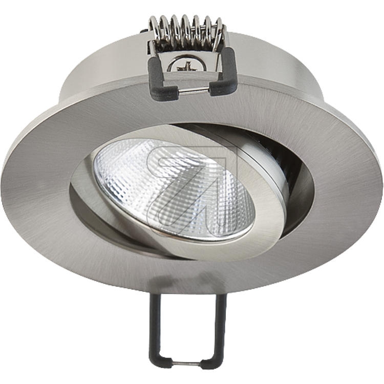 EVNLED recessed light 6W 3000K stainless steel optics PC20N61302Article-No: 672205