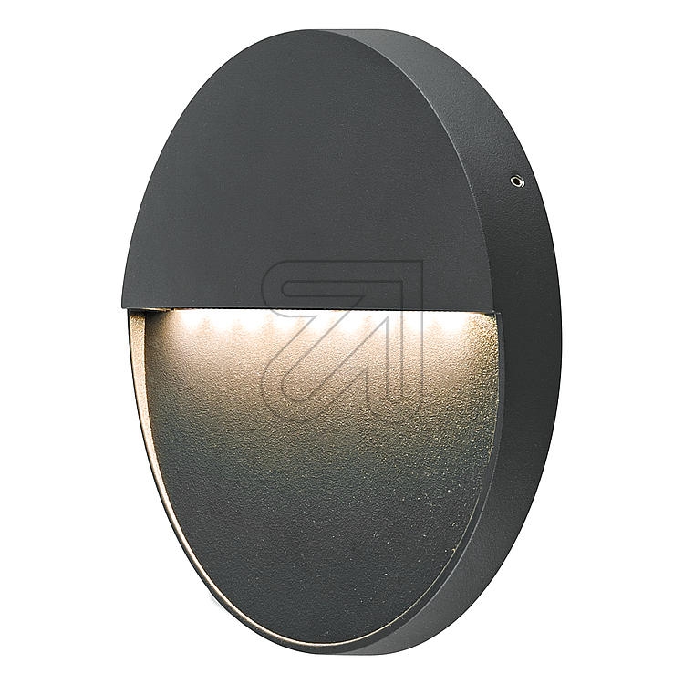 EVNLED surface mounted wall light round anthracite IP54 3000K 3W L54031502Article-No: 683400
