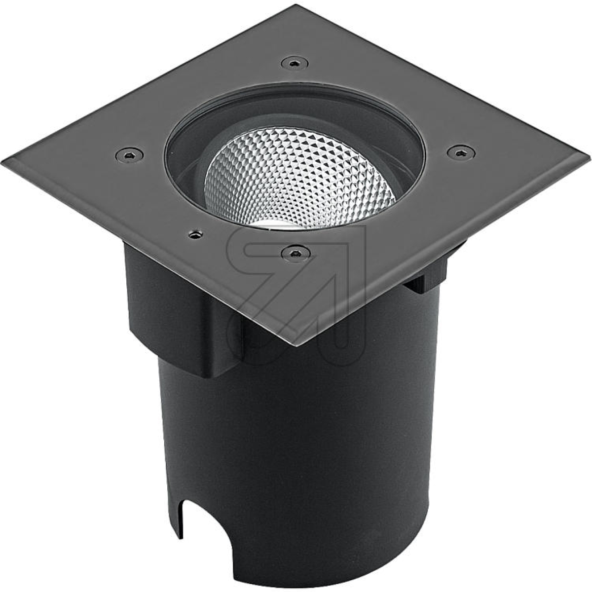 EVNLED recessed floor spotlight IP67, 15W 3000K, square. 230V, beam angle 38°, stainless steel/aluminium, PC674101502Article-No: 683760