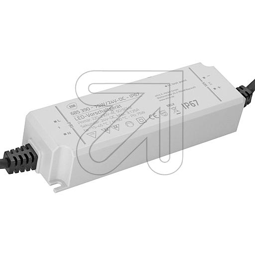 EGBESD ballast IP67 75W for LED-Stripes 24V-DCArticle-No: 685390