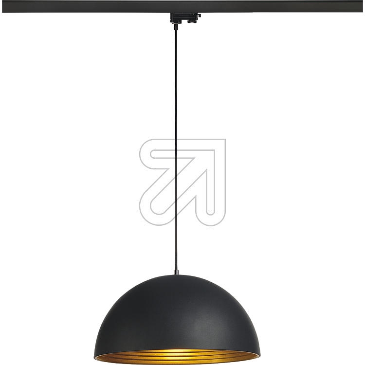 SLV GmbH3-phase HV pendulum, E27/40W, black matt/gold 153130Article-No: 693115