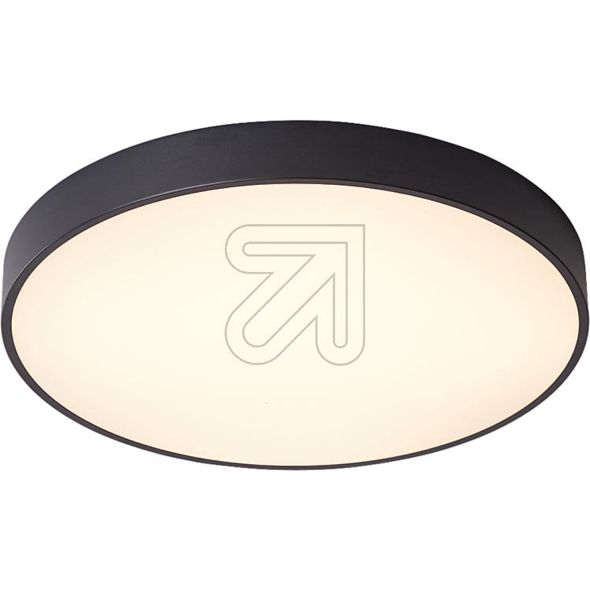 EVNLED surface-mounted light 2-Way Ø300mm, 24/6W CCT, black DALI, DUD300925Article-No: 695920