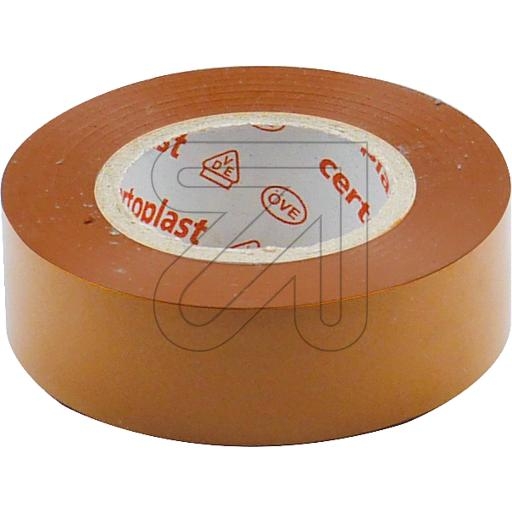 CertoplastInsulating tape brown L10m/W15mm-Price for 10 meterArticle-No: 720120