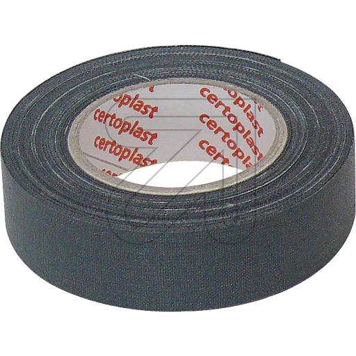 CertoplastFabric insulating tape gray L10m/W19mm